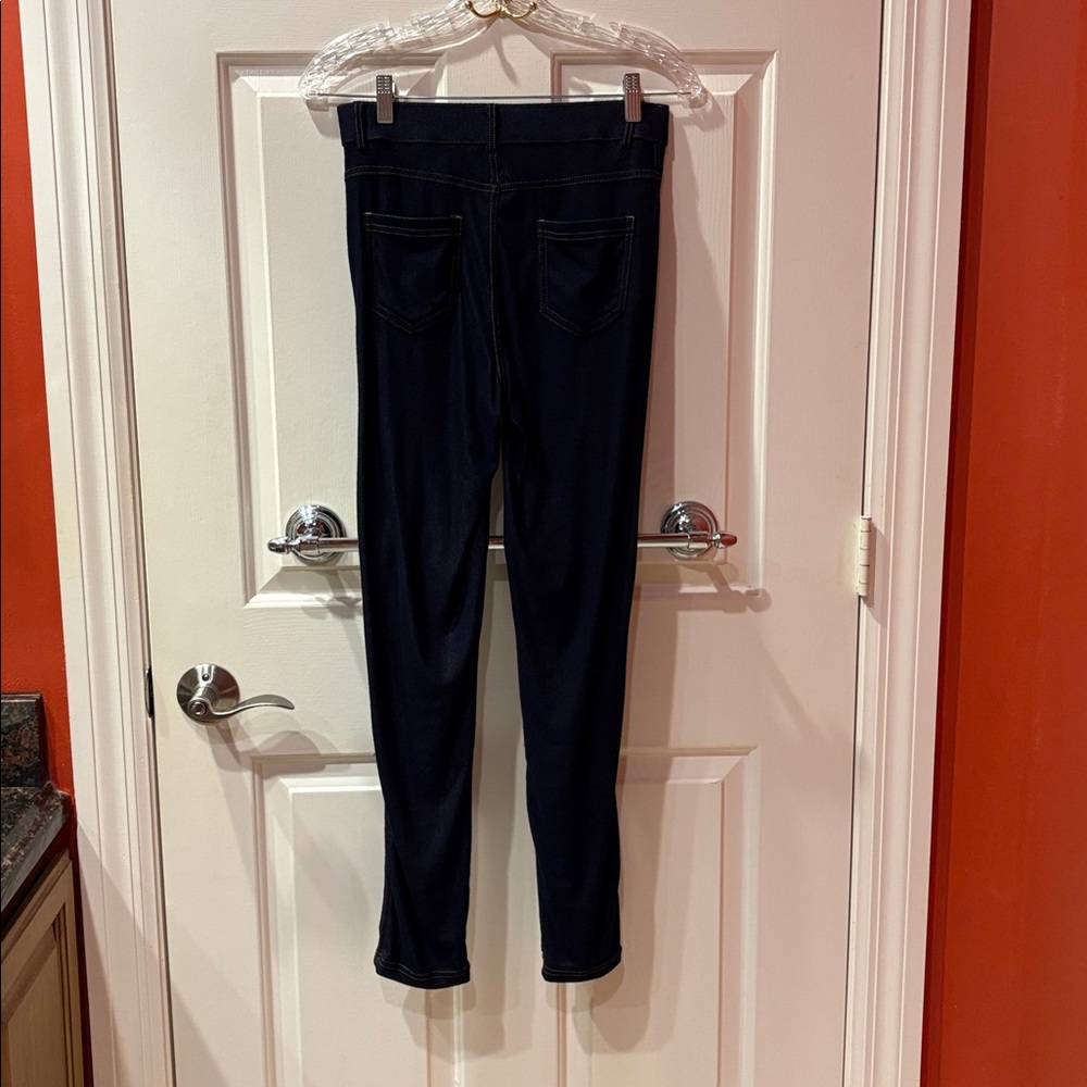 Jvini High Waist Dark Navy Jeggings Size M - Picture 3 of 5